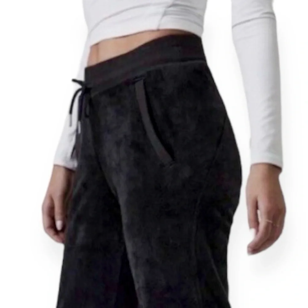 Athleta Double Karma Cozy Recover Joggers Black Size Medium  NWT - Picture 6 of 15